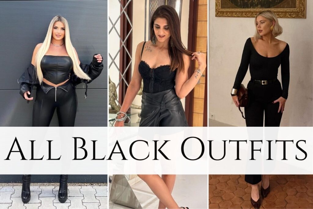 All Black Outfits