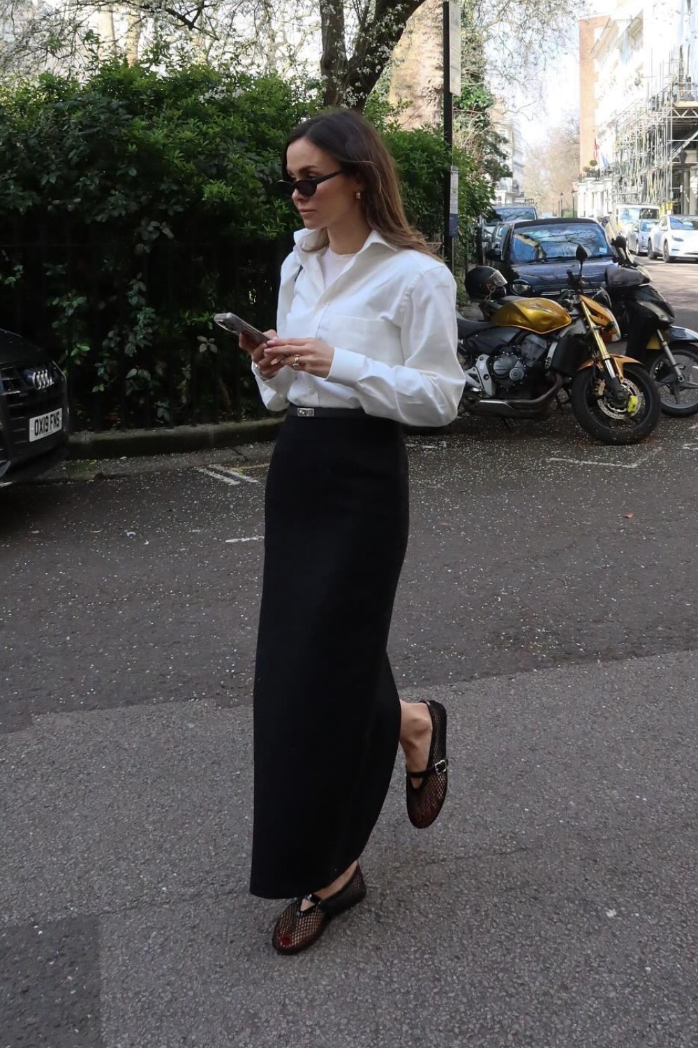 Button-Up and Maxi Skirt