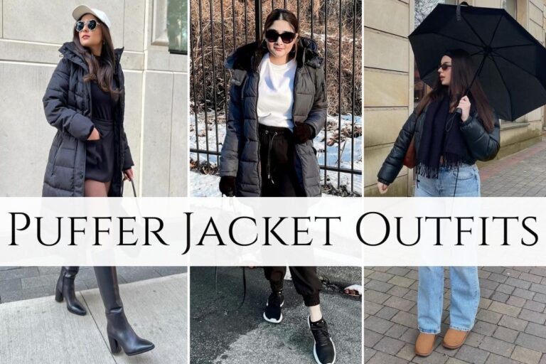 Puffer Jacket Outfits