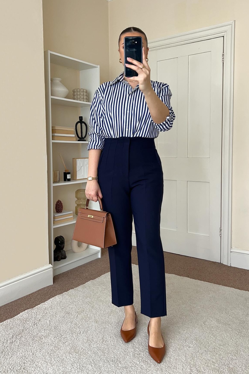 Classic Navy Stripes for the Office