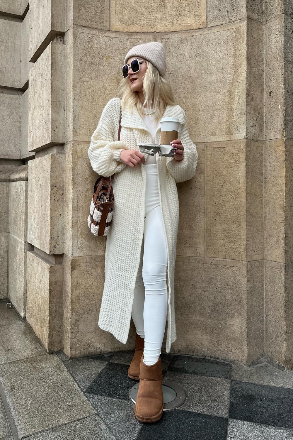 Cozy White Winter Outfit