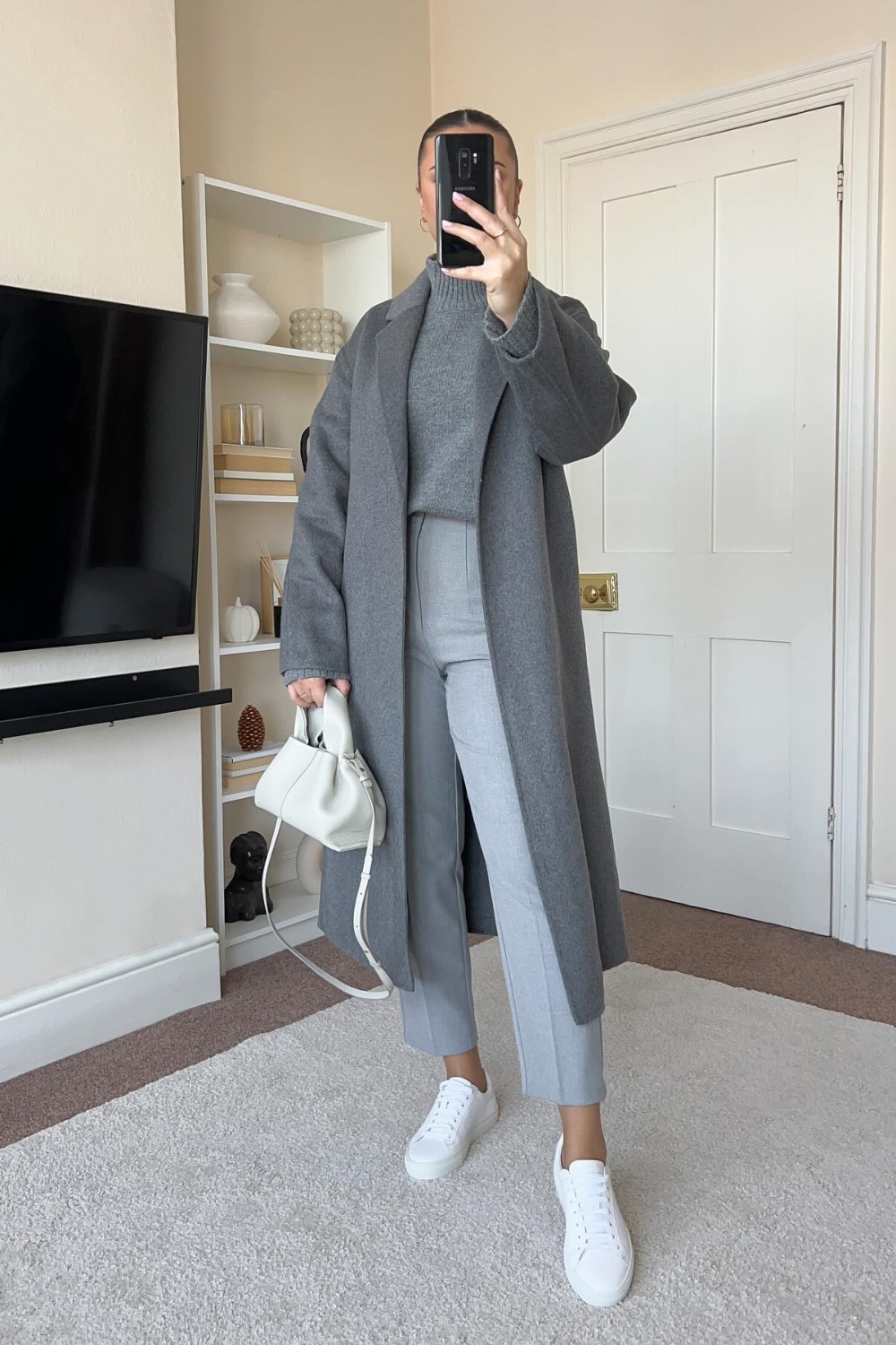 Monochromatic Gray Winter Outfit