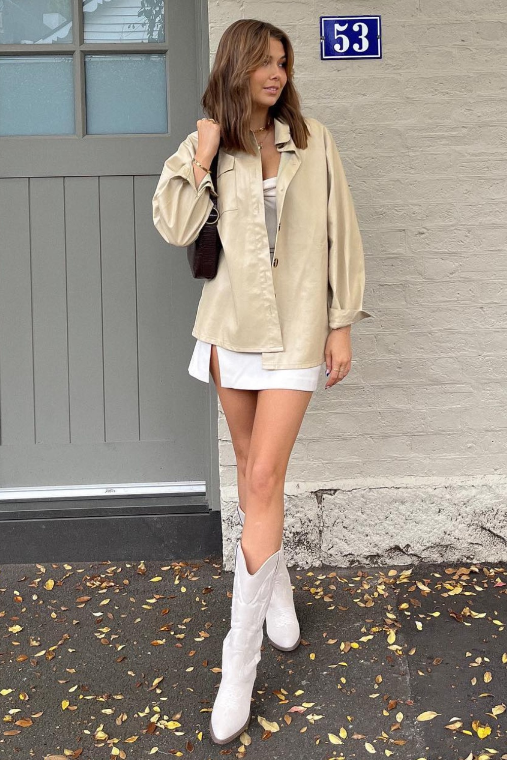 Oversized Shirt and Mini Dress