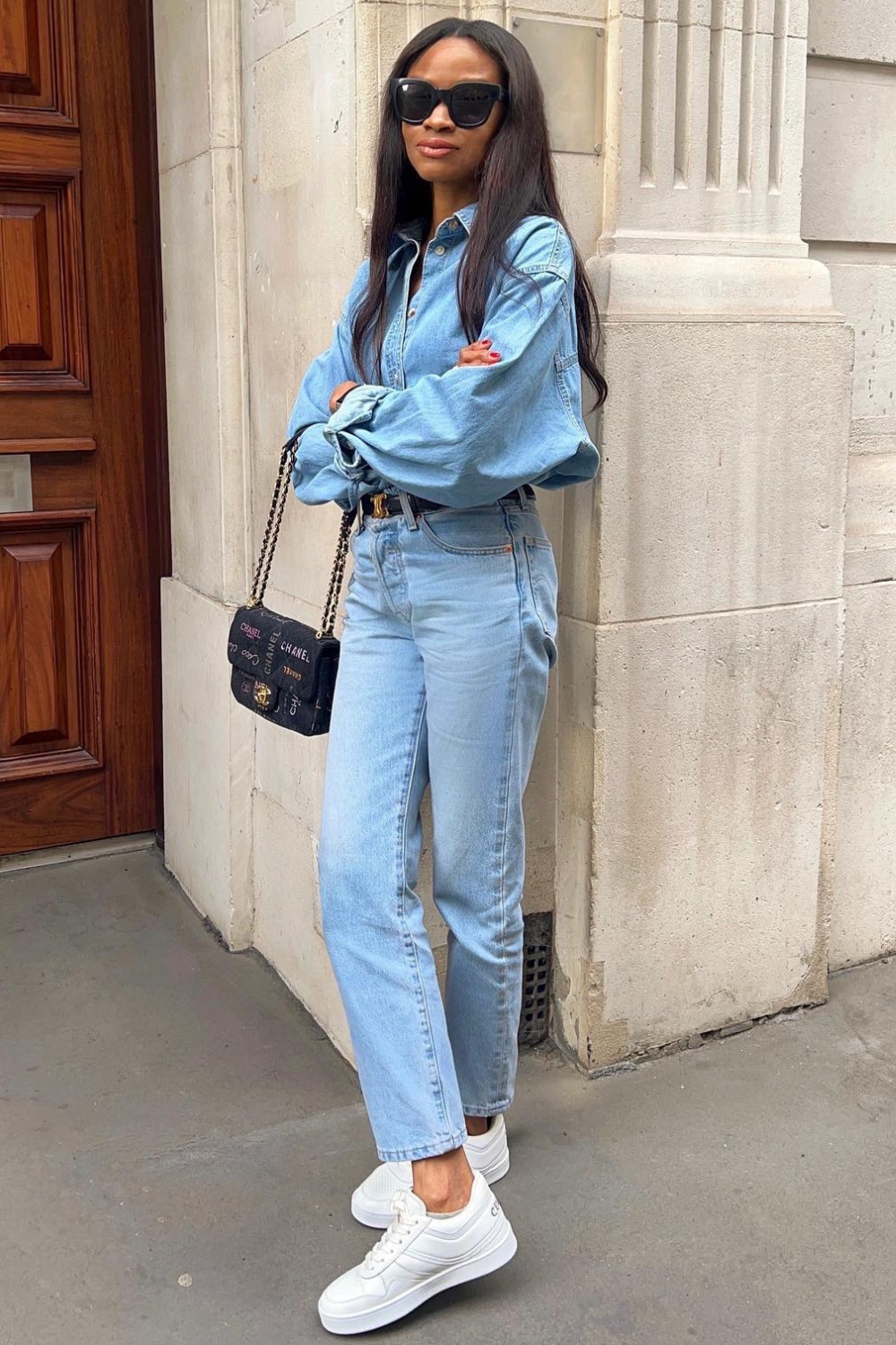 Double Denim: Shirt and Jeans