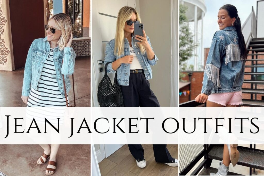 Jean jacket outfits.