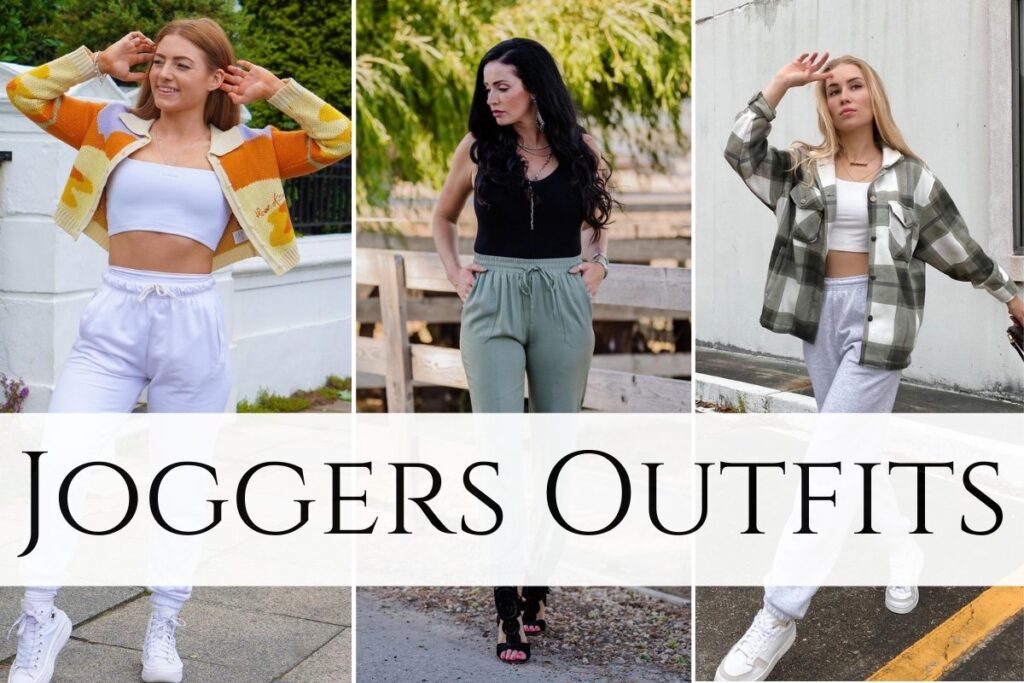 What to Wear with Joggers: 18 Stylish Outfit Ideas You'll Love Joggers Outfits .