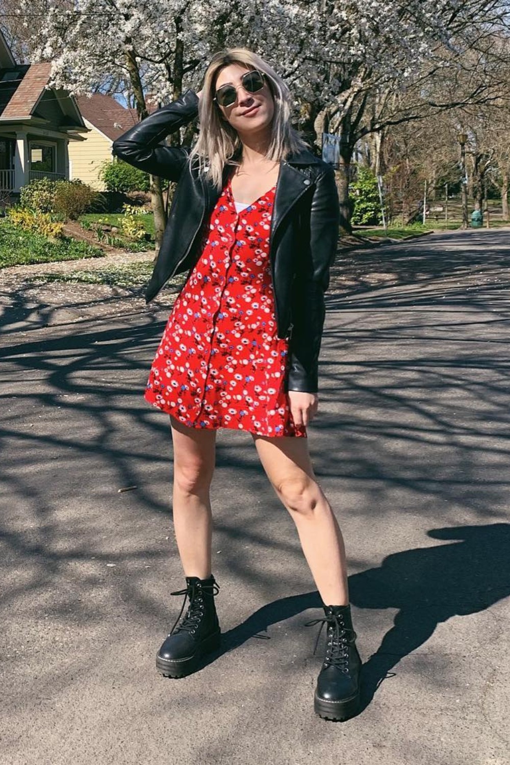 Floral and Leather