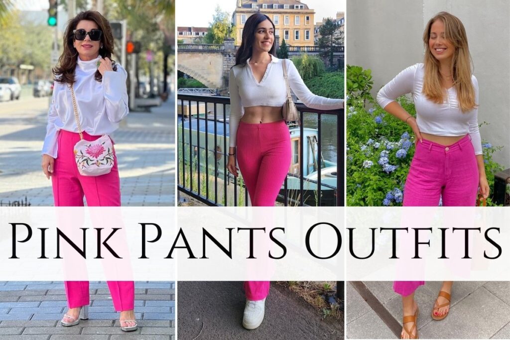 Pink Pants Outfits.