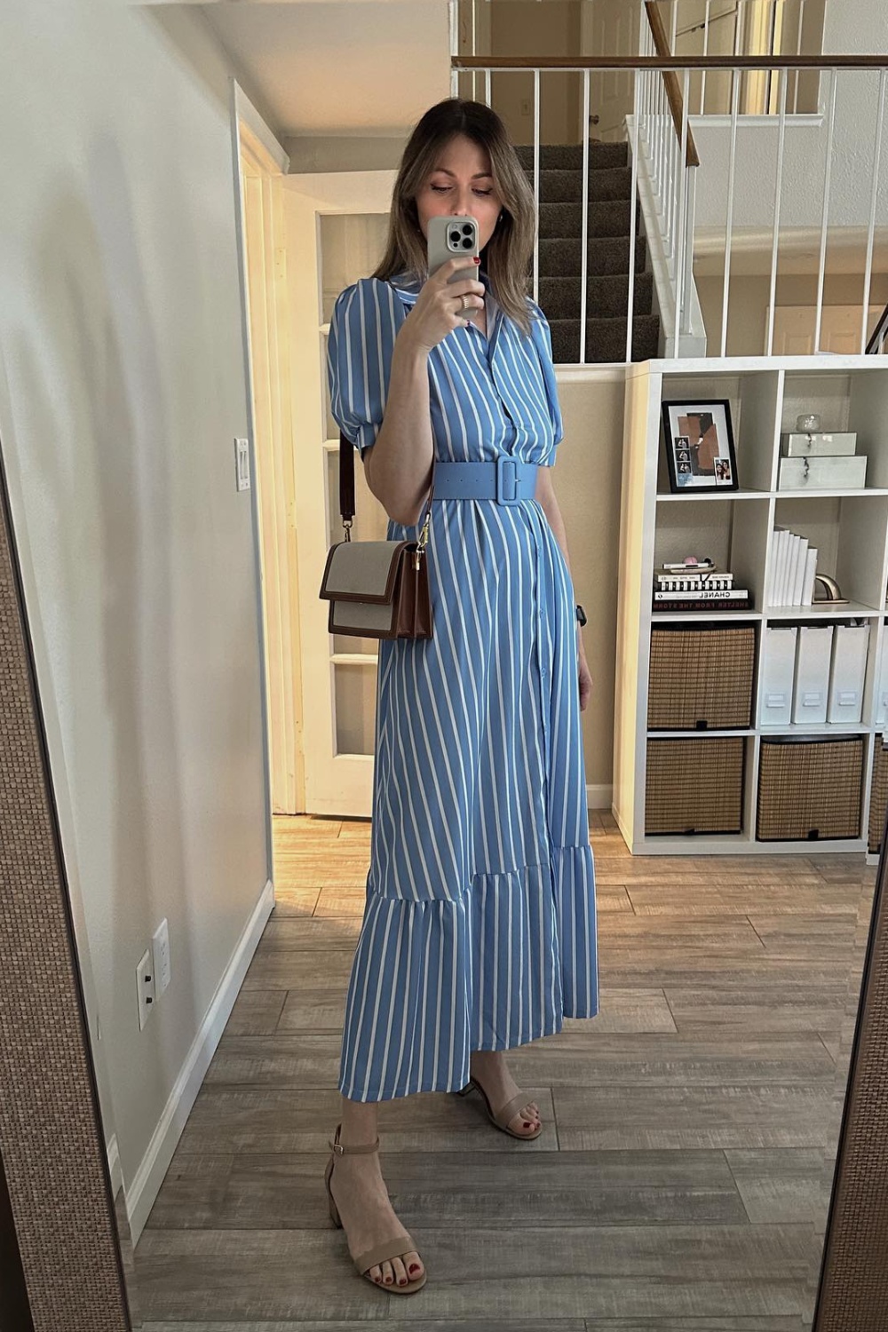 Striped Maxi Dress