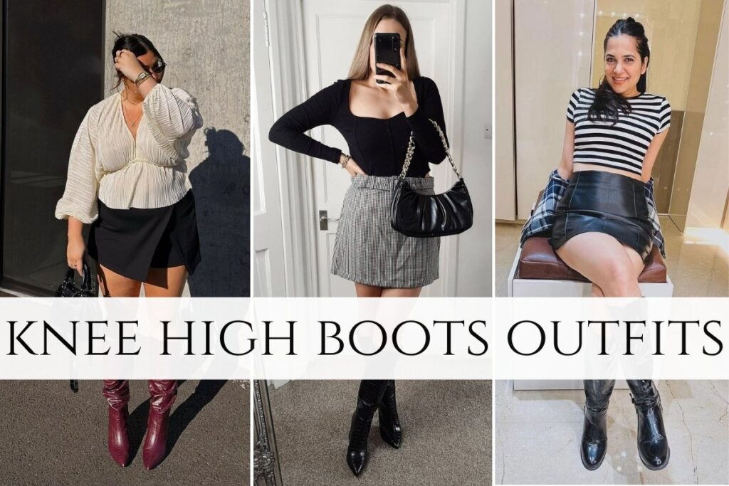 knee high boots outfits.