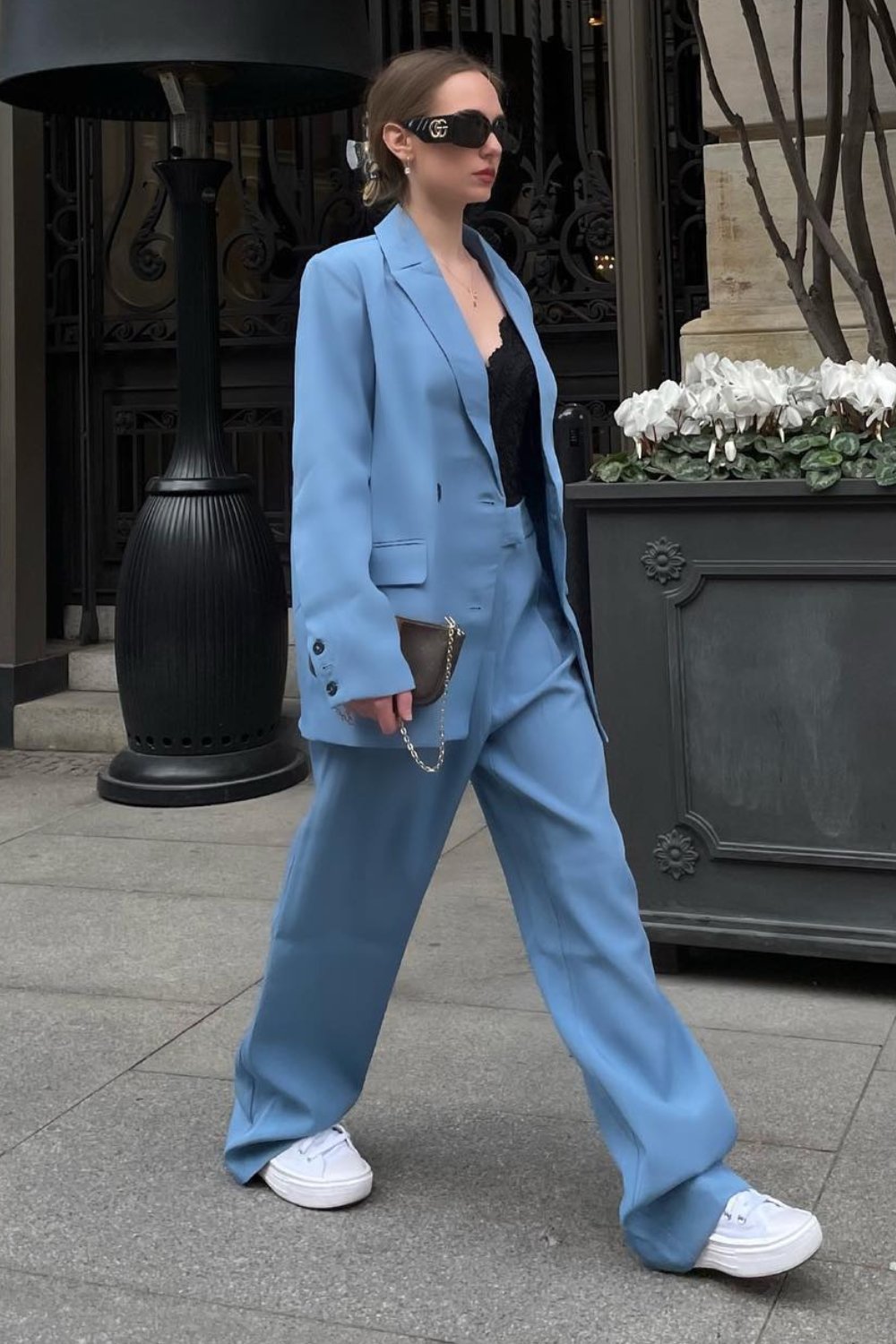 Light Blue Blazer & Trousers