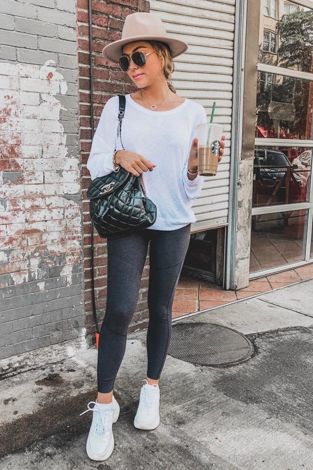 Oversized T-Shirt and Leggings