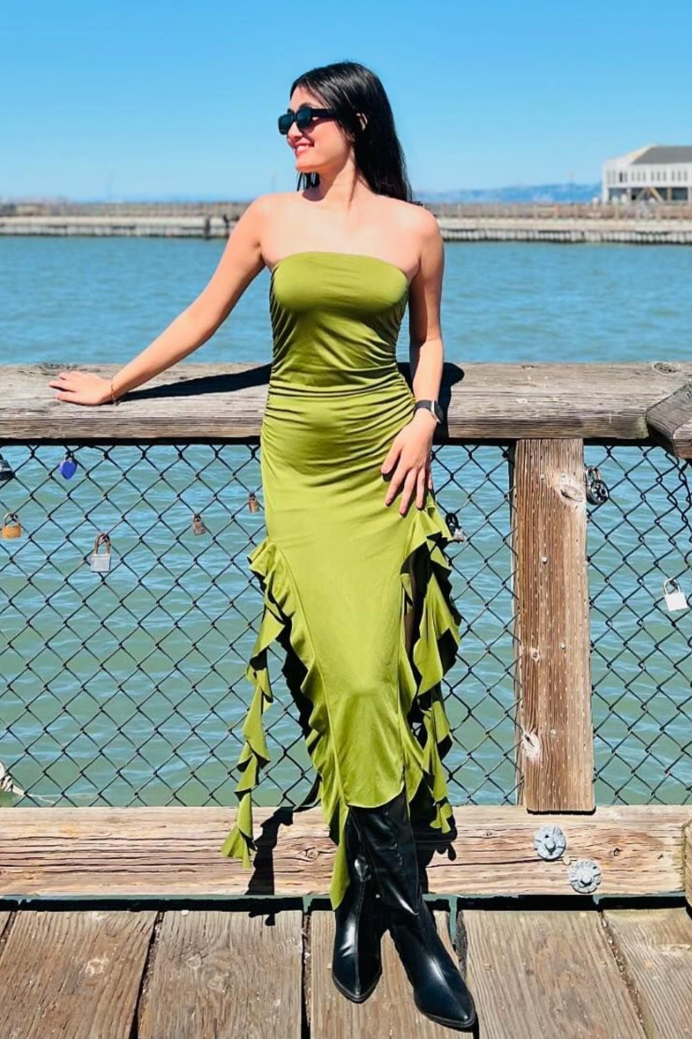 Strapless Maxi Dress