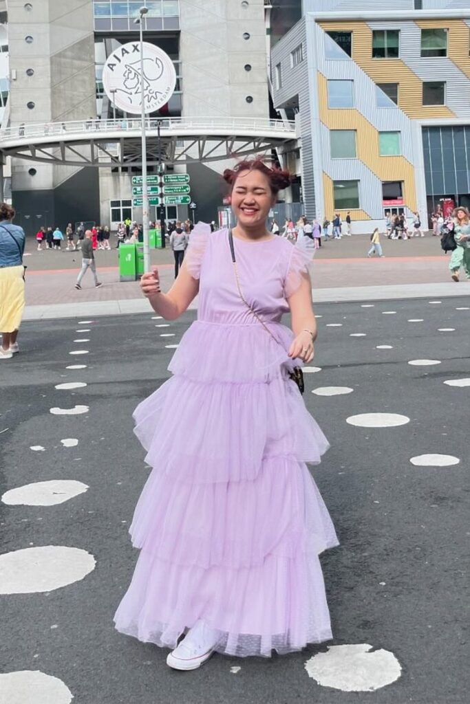 Sweet Lavender Tulle Maxi Dress