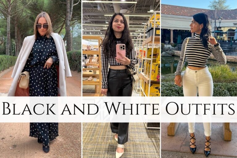 Black and White Outfits