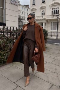 25 Chic Brown Pants Outfits to Upgrade Your Style Game