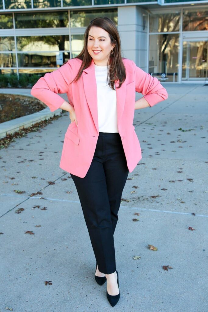 Pretty in Pink Power Suit