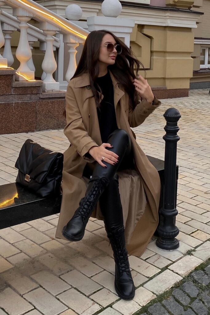 Leather Pants and Trench Coats