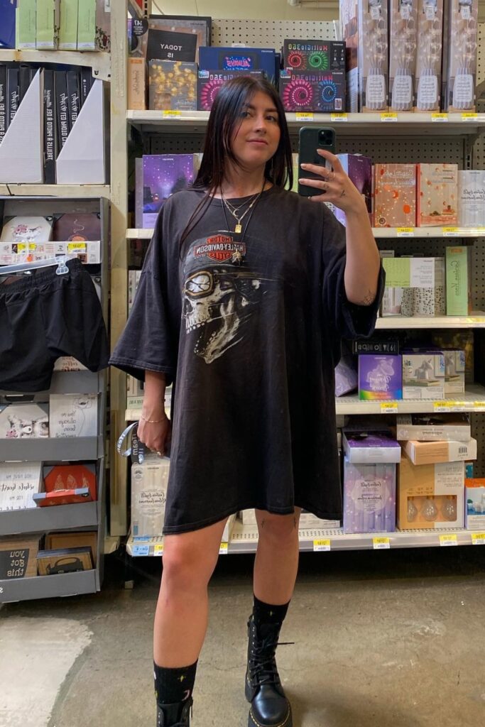 Graphic T-Shirt Dress