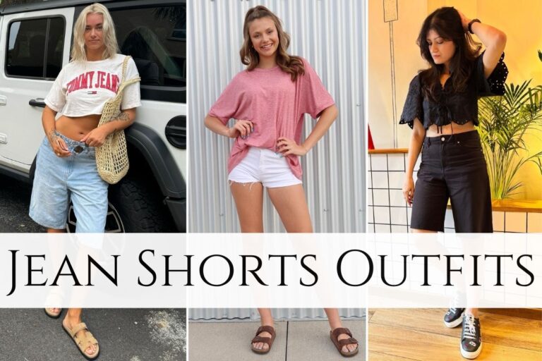 Jean Shorts Outfits