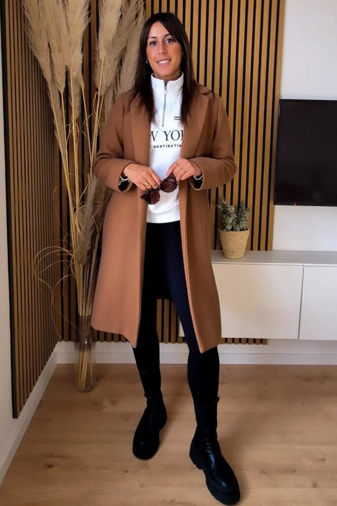 Classic Camel Coat Elegance