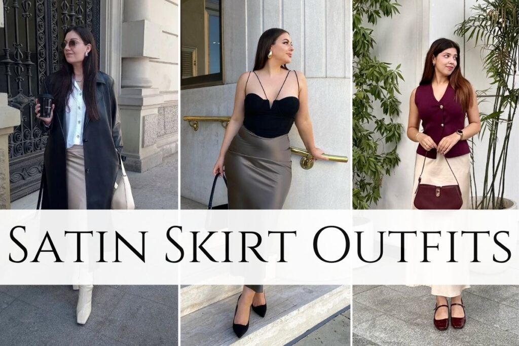 Satin Skirt Outfits