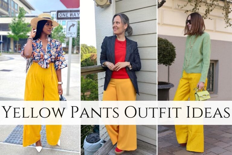 Yellow Pants Outfit Ideas