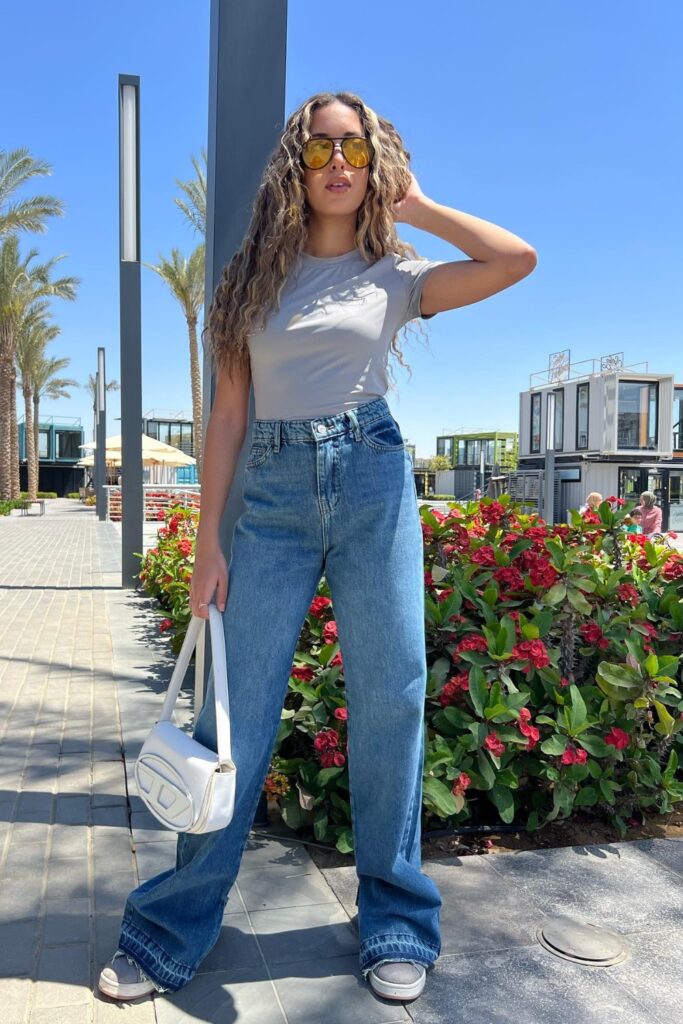 Classic T-Shirt and Sneakers