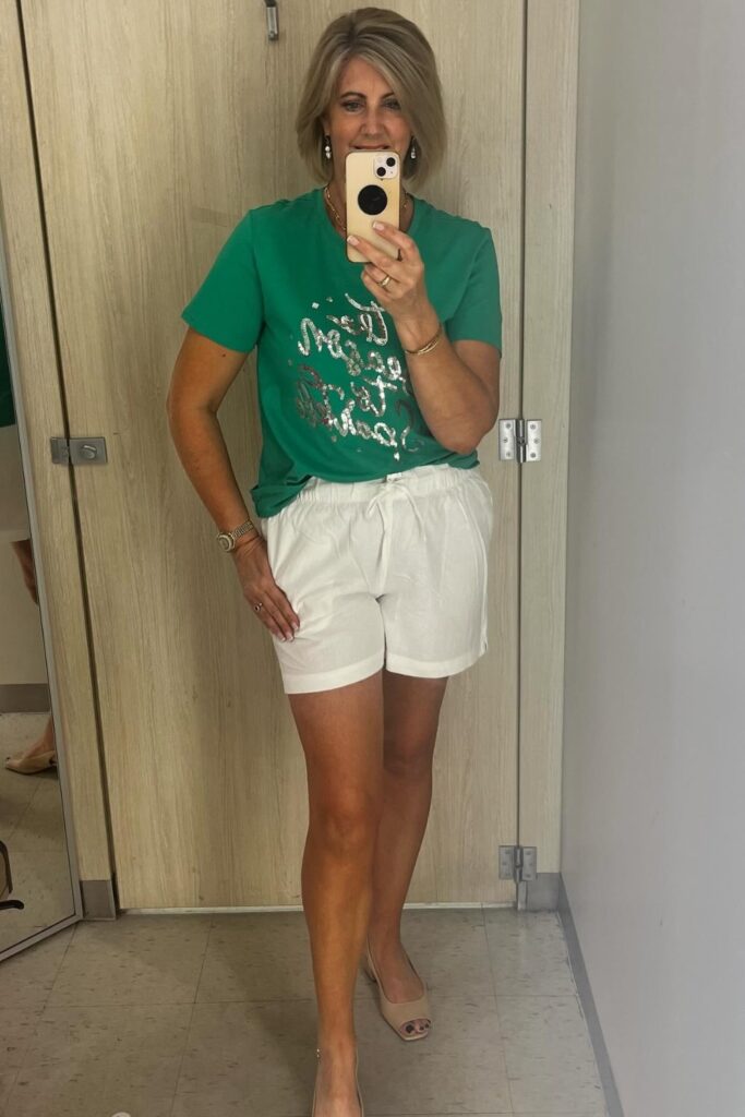 Casual Cool Graphic Tee and Shorts