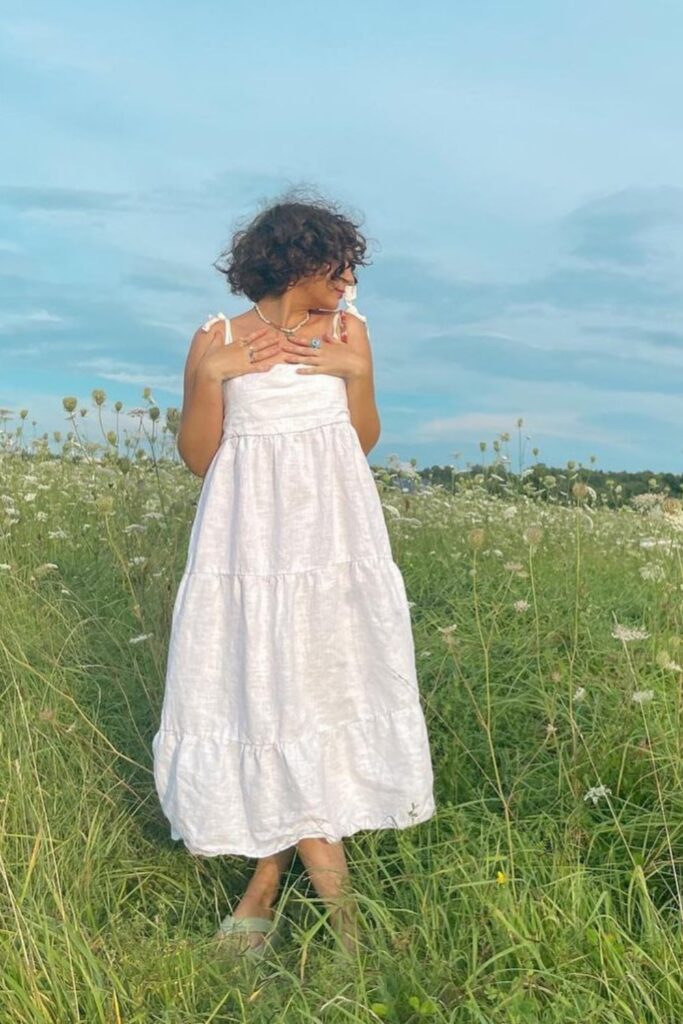 Ethereal White Maxi Dress