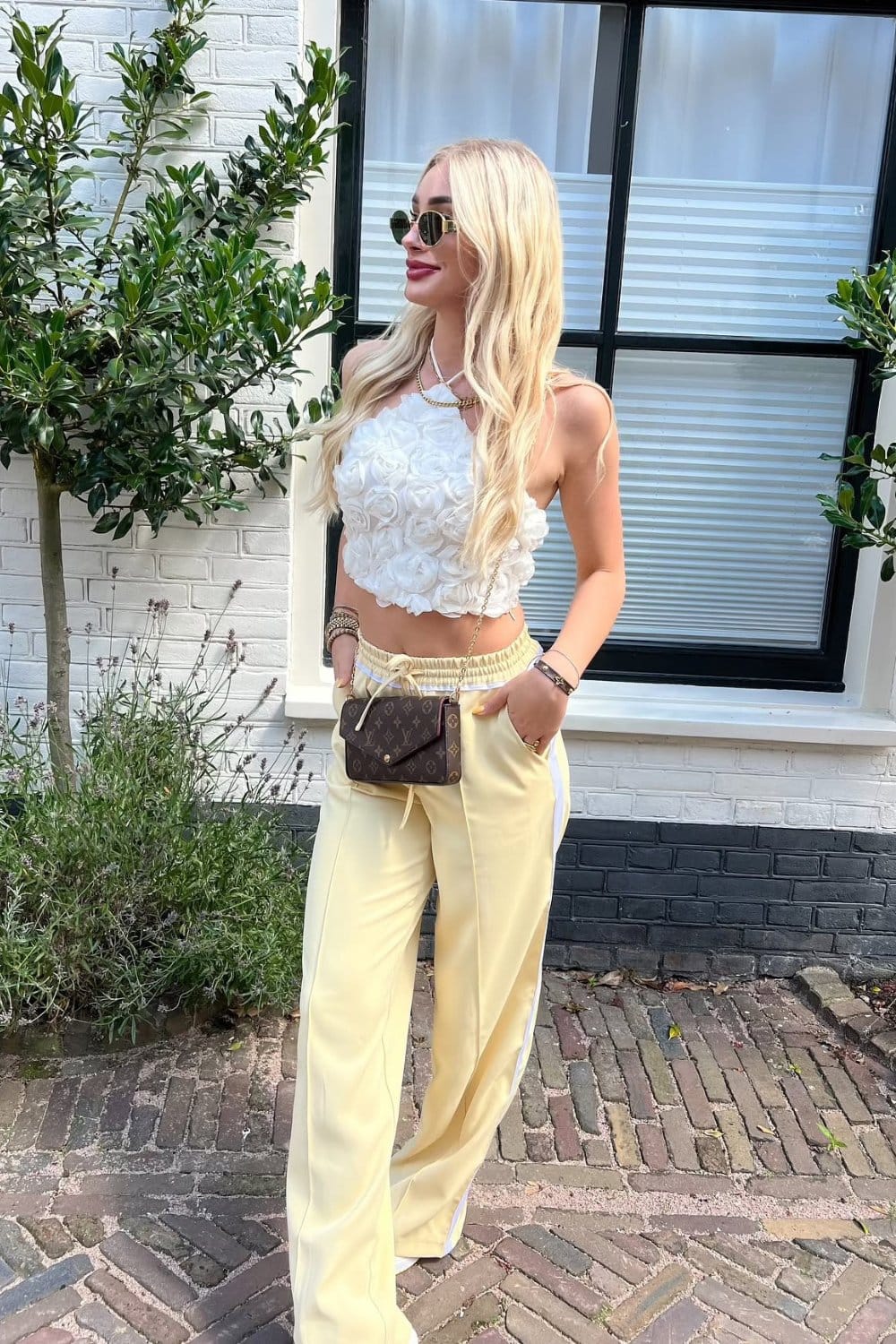 Crop Top With Pants