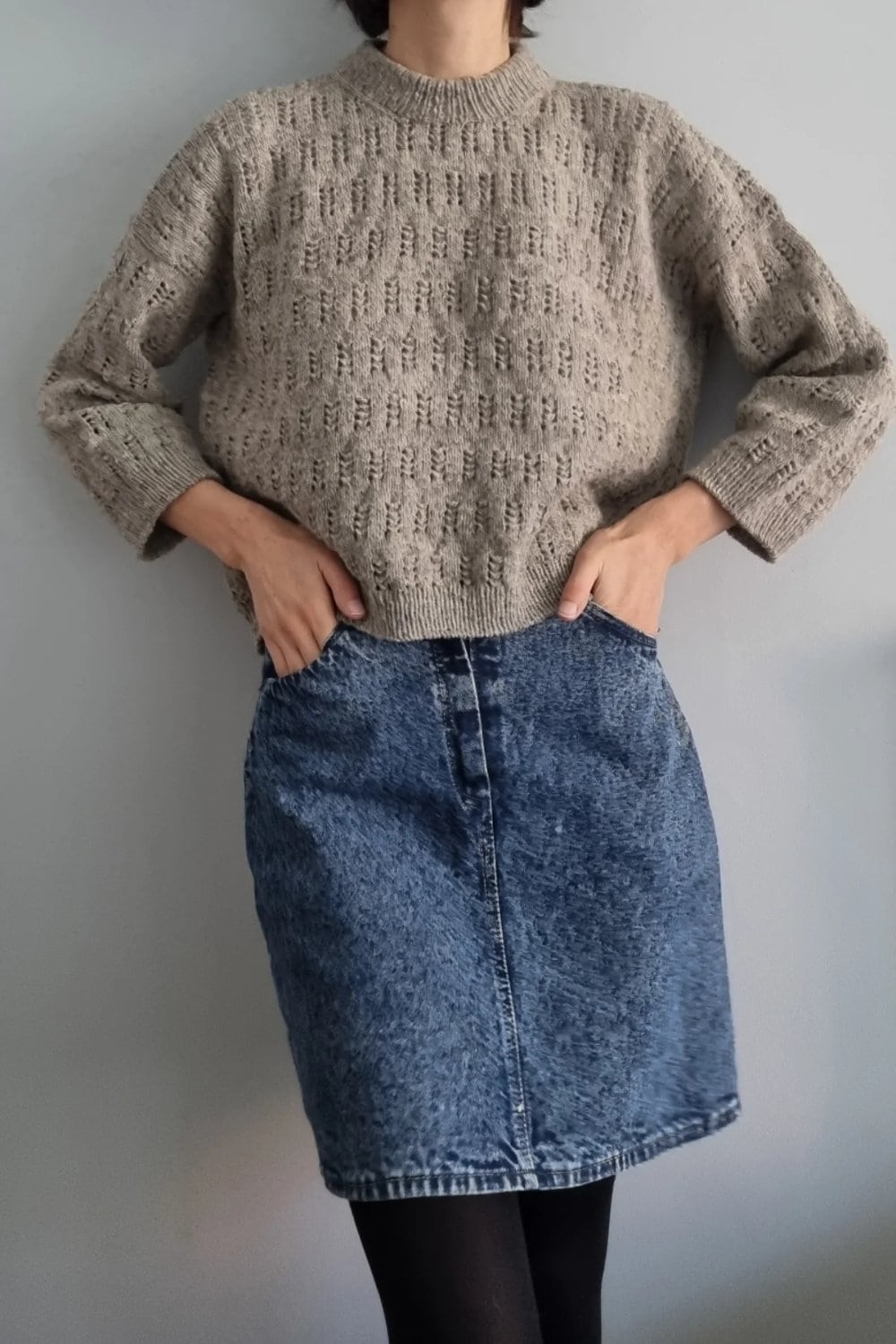 22 Chic Knitted Sweater Outfit Ideas