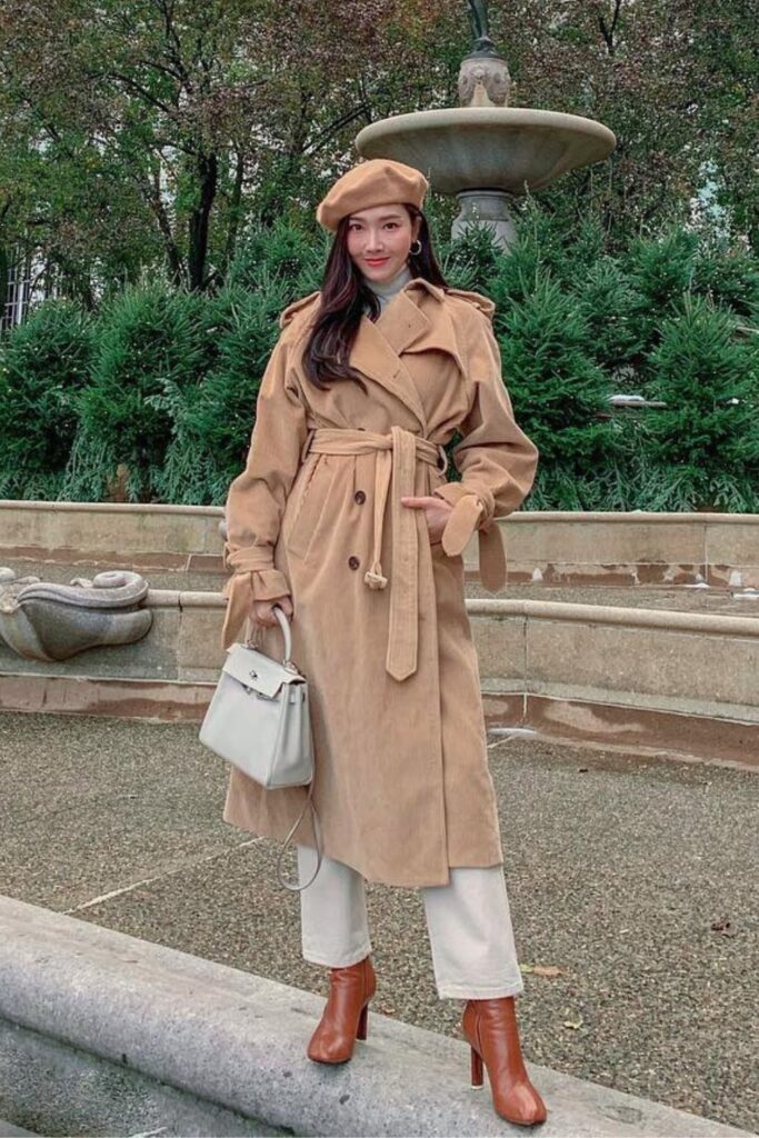 Beige Trench Coat