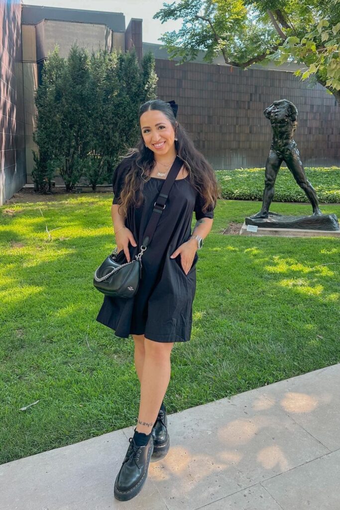 Black Midi Dress