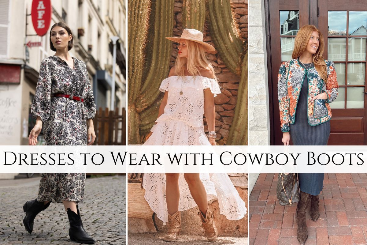 Dresses to Wear with Cowboy Boots