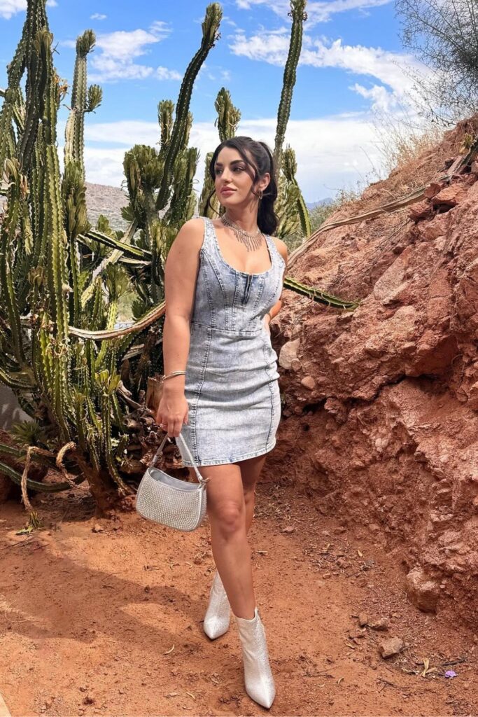 Denim Mini Dress