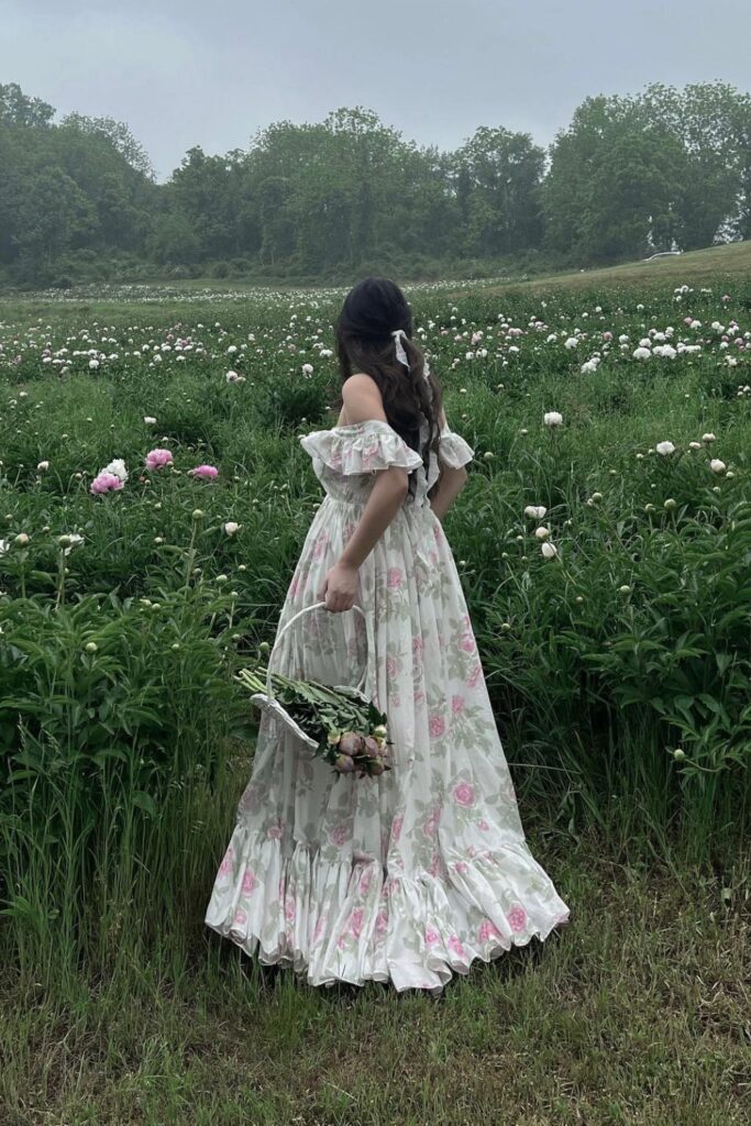 Floral Off-Shoulder Dress