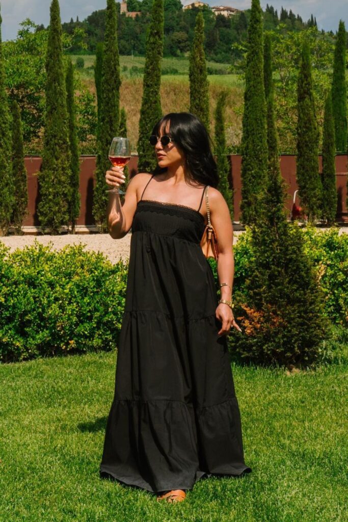 Black Strapless Maxi Dress