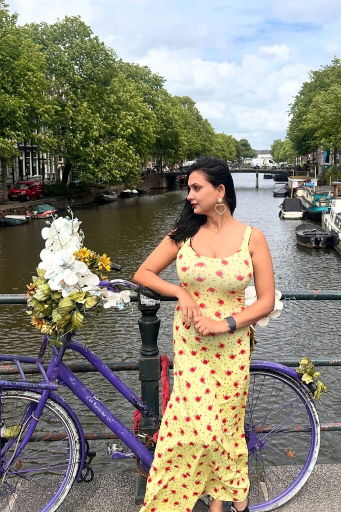 Yellow Floral Maxi Dress