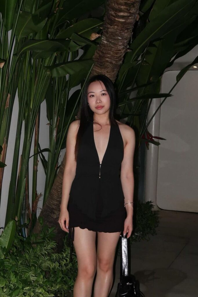 Black Halter Mini Dress